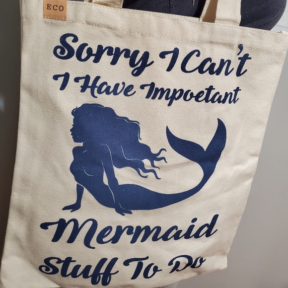 BRAND NEW Eco-friendly Reusable canvas tote bag - Picture 2 of 4